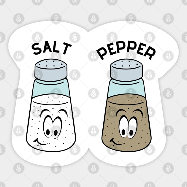 Salt and Pepper kitchen label sticker Sticker by Rubi16